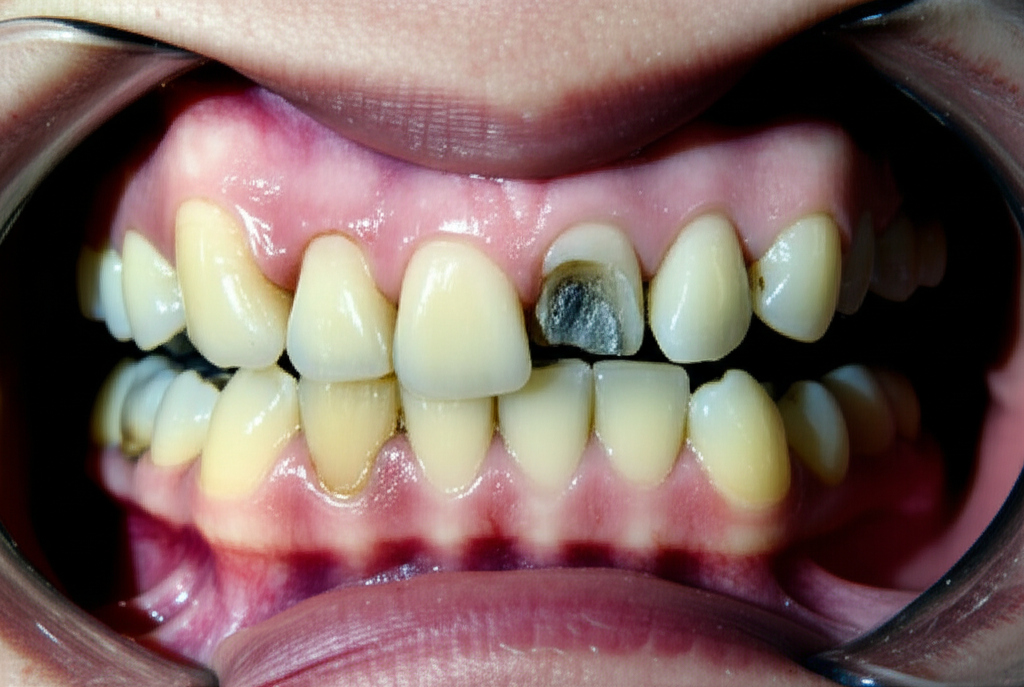 Before Full Mouth Reconstruction