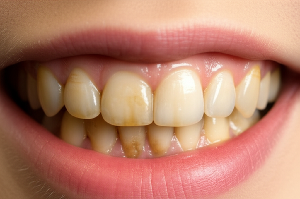 Before Teeth Whitening Treatment